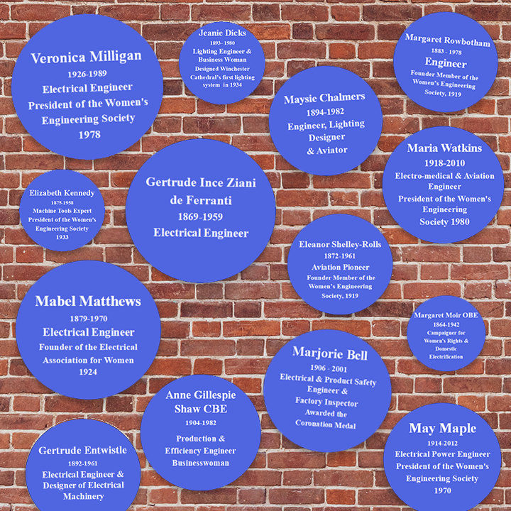 Look what @acrw has done! A wall of blue plaques. Thank you, I love it!