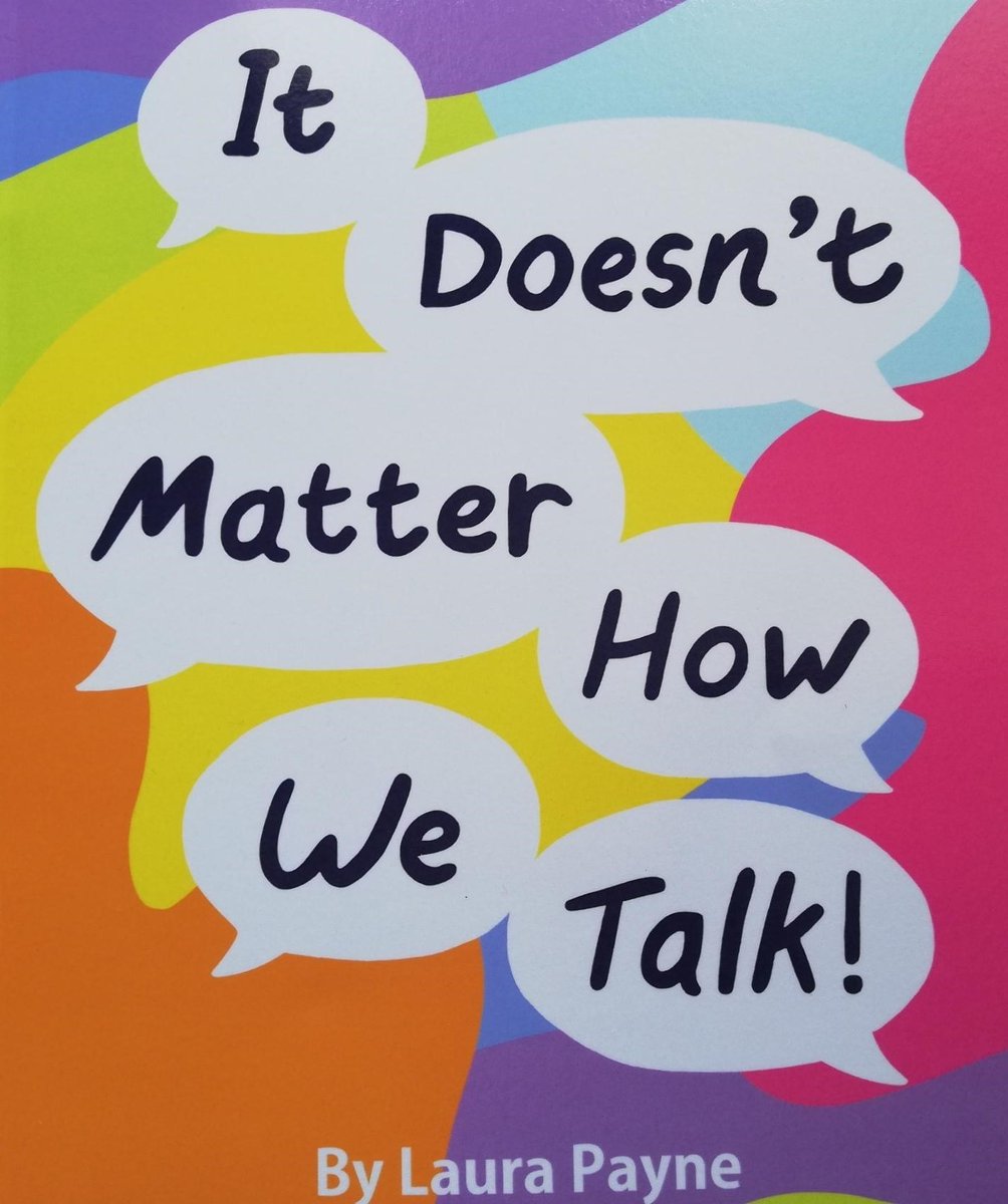 This is another book we've been promoting within #SILSA from <a href="/LauraPayneSLT/">Laura Payne</a> A lovely and affirming introduction to the diversity of communication for younger children. And the message is equally important for the adults who may share the book with them #WorldBookDay #SLCN
