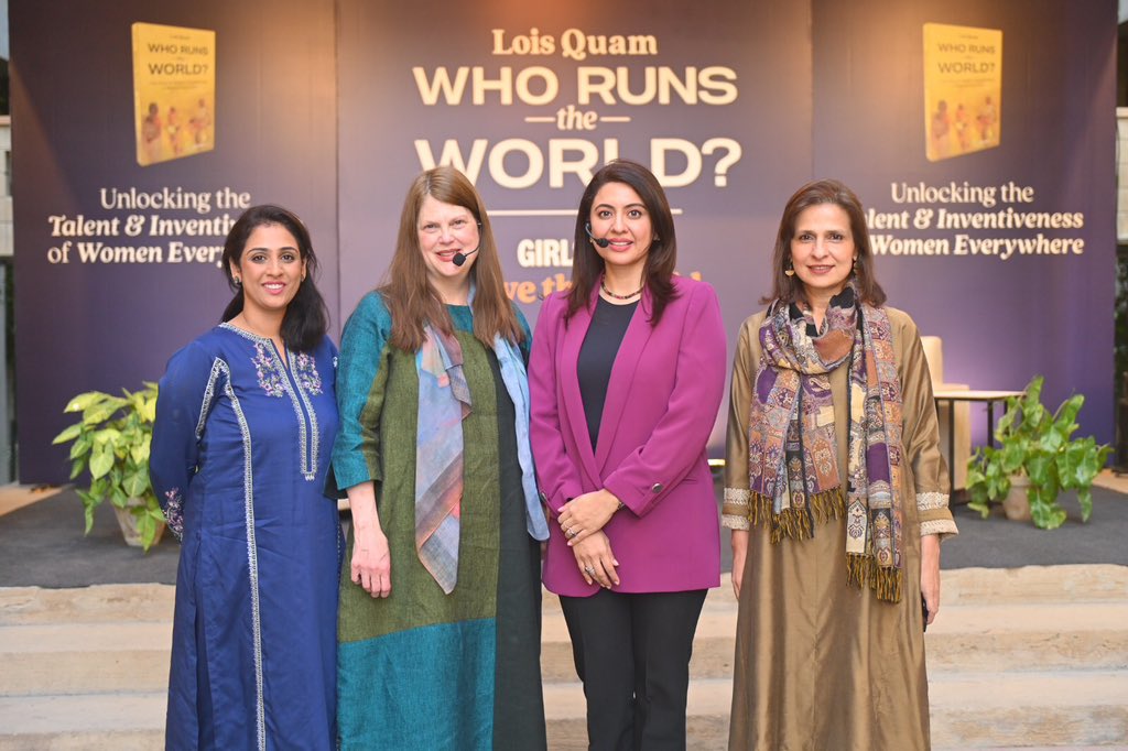 Lois Quam’s Who Runs The World? Book Launched In Pakistan!

Read more: apniisp.com/blog/lois-quam…