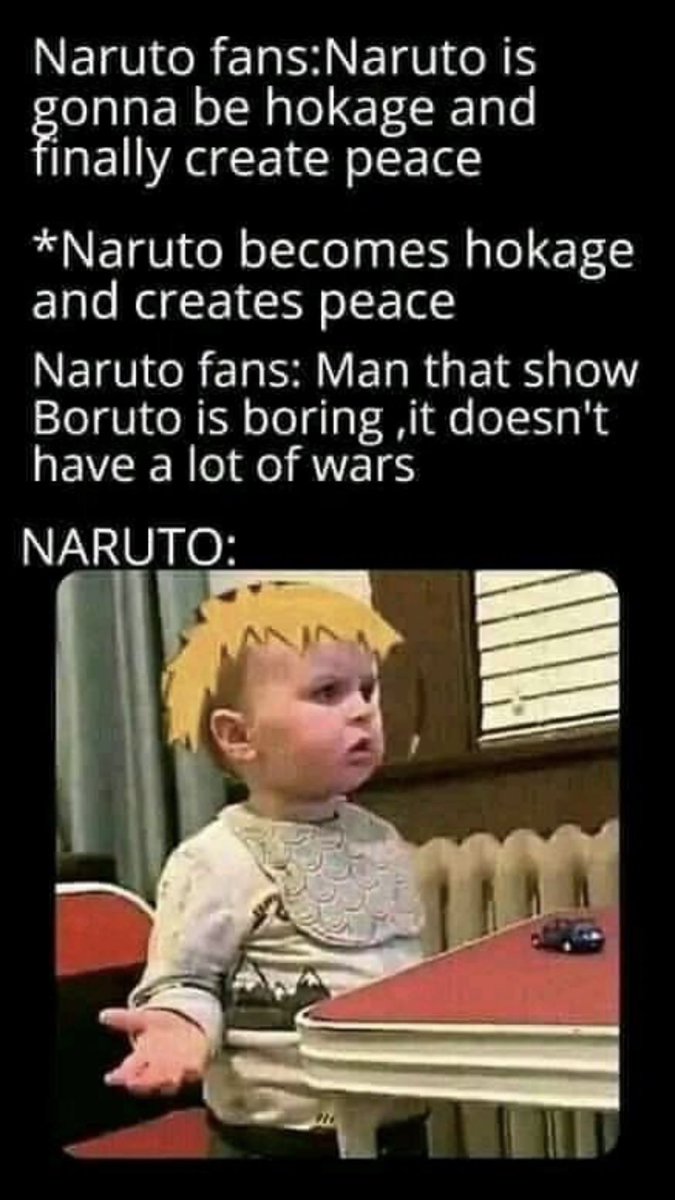 HAHAHAHA SO REAL😅😅😅😅🤣🤣🤣🤣🤣
#NARUTO #BORUTO #NarutoUzumaki #NarutoShippuden #BorutoTwoBlueVortex #BorutoUzumaki #TBV #Toneri #Peace #Smurfy #SmurfyIsCool #MinatoNamikaze #KushinaUzumaki #Hashtag