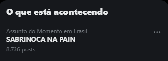 Sabrinote S·A tweet media