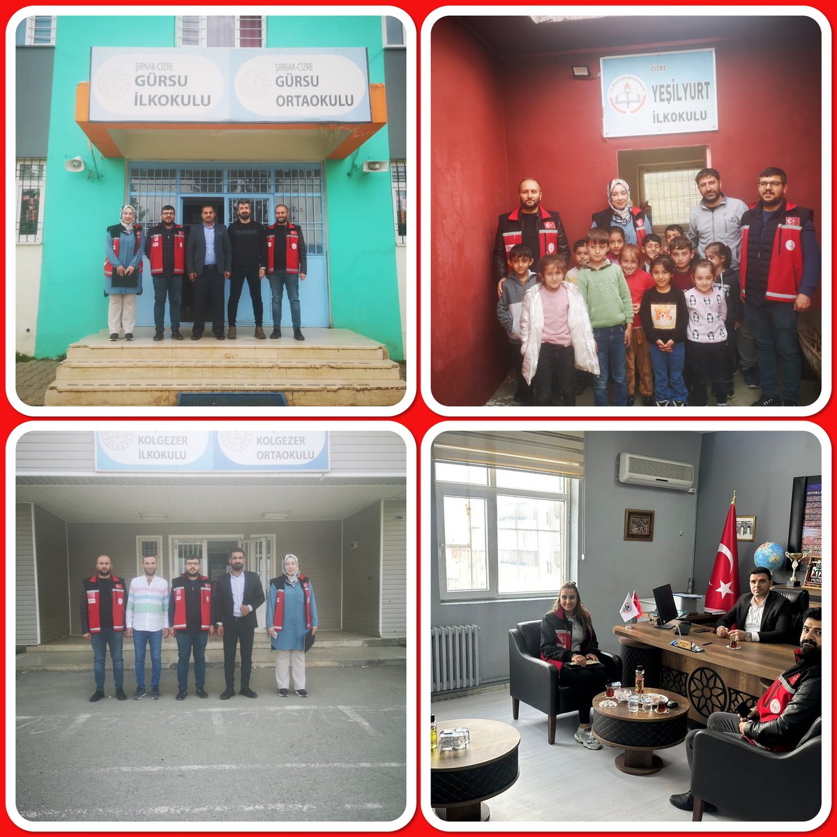 CizreSHM's tweet photo. Kuruluşumuz meslek personeli CİZRE merkez ve köyokullarını ziyaret ederek rehberlik servisi görevlileri okul idareleriyle görüşmelere ve ihtiyaç sahibi öğrencileri değerlendirmeye devam ediyoruz @CizreMem @nazlidemirrr @skaya1970k @sirnakash @ASHB_COCUK @ASHB_ATHGM @tcailesosyal https://t.co/Jk8UPG3hvI
