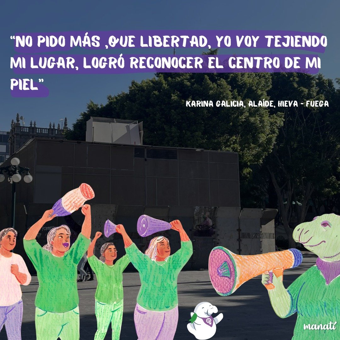 #8M2024🟣🟢| Siempre hemos sido clarxs.

En manati.mx creemos que el periodismo también sirve para combatir narrativas misóginas, lgbtttiaqfóbica, machistas y que criminalizan.

Por cierto, hicimos estas postales con frases de compositoras que nos gustan.

1/2👇🏾