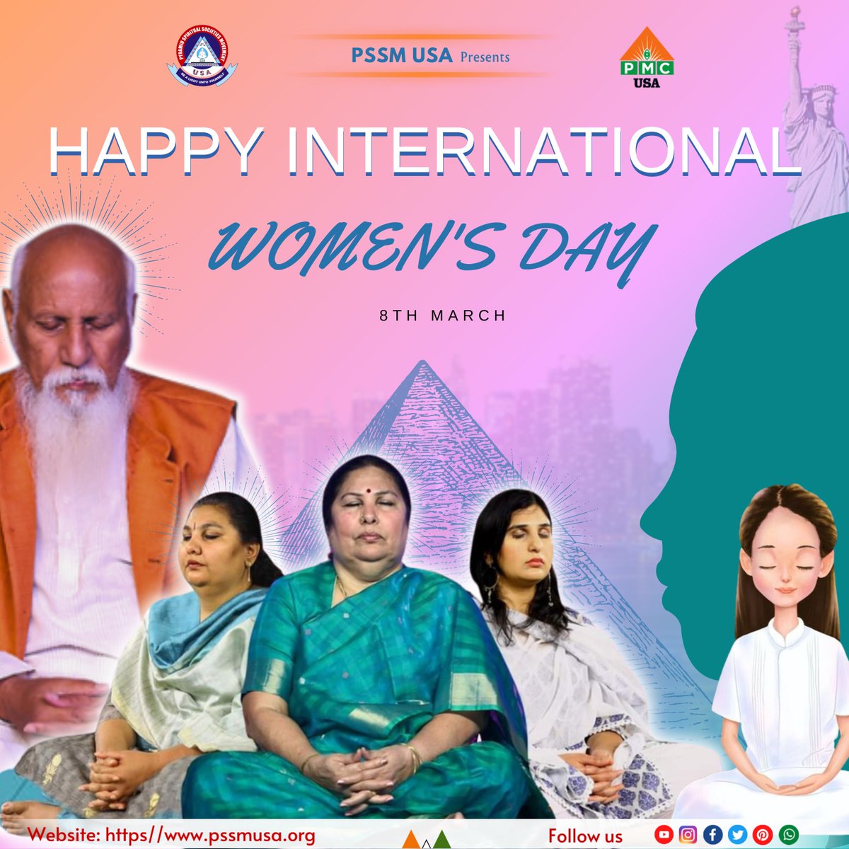 pssmusa's tweet photo. ✨ Celebrating the strength, grace, and power of women around the world! 🌍 Happy International Women's Day to every incredible woman making a difference. 💪🏼👩🏽‍🤝‍👩🏼 Spread love, empower each other, and shine bright! 💖✨ #InternationalWomensDay #EmpoweredWomen #StrongerTogether https://t.co/jkE8WtaGuc