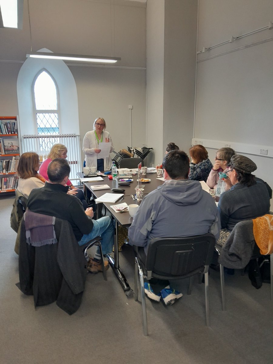 corkcolibrary's tweet photo. Author Marie O’Halloran was in Charleville Library yesterday for workshop on Flash Fiction as part of #IWD2024. Information and application forms for Flash Fiction Writing Competition here:
https://t.co/2ZOAzHiugg
#IWD2024
#InspireInclusion
#CharlevilleLibrary
#FlashFiction https://t.co/WsQh95XCyN