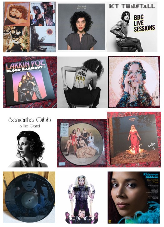 Women are an important part of my musical taste 💜@wendyandlisa @st_vincent @KTTunstall @LarkinPoe @brookecombe @angelaplaysgtr @lastdinnerparty @verabloombaby @DonnaGrantis @idanielsenbass @HannahJWelton @RhiannonGiddens #InternationalWomensDay2024