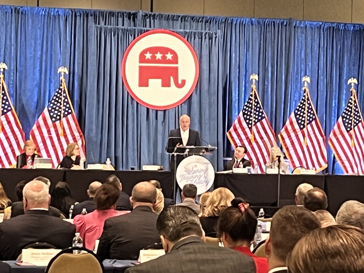 Michael Whatley officially takes over as the chair of the RNC. Lara Trump will be co-chair. The placement of 2 Trump loyalists is next chapter in Trumps efforts to unite party behind him ahead of the 2024 election.