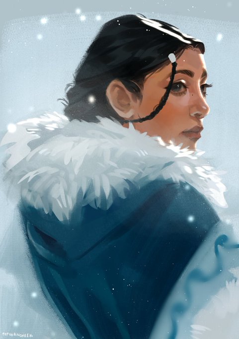 「blue coat fur trim」 illustration images(Latest)