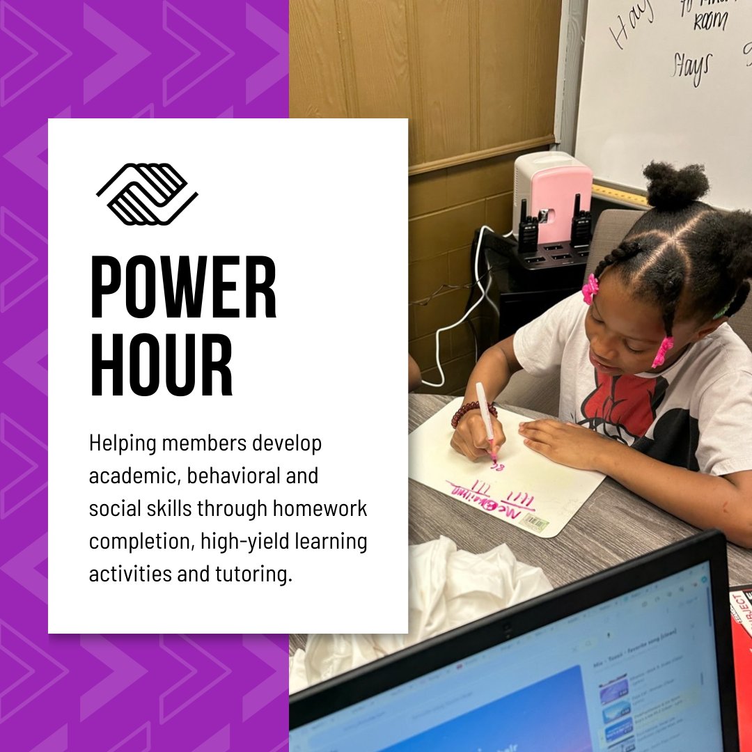We strive to prepare our members to graduate from high school ready for college, trade school, the military, or employment. Our Clubs offer daily homework help, plus one on one tutoring for all club members! Learn more about Power Hour: ow.ly/yUF850QOSNS