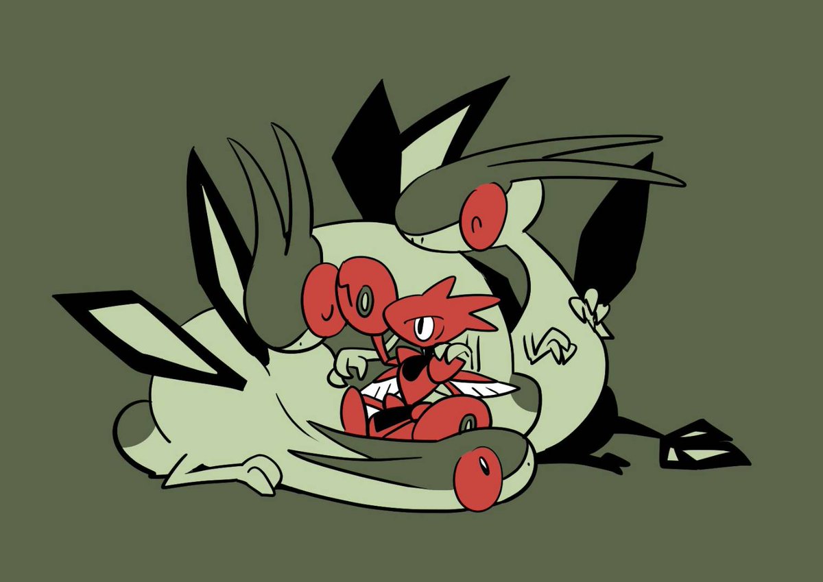 pokemon (creature) no humans evolutionary line orange background simple background closed mouth orange theme  illustration images