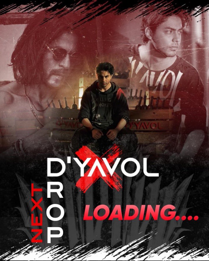 DYAVOL X DISNEY 

#ShahRukhKhan #AryanKhan 

@iamsrk 
@DyavolxOfficial