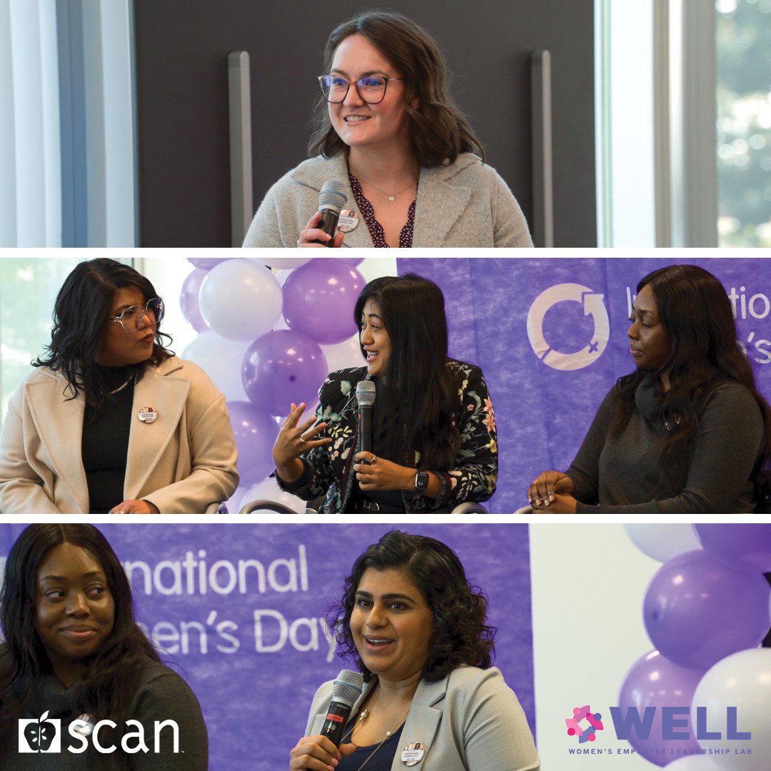 Happy International Women's Day from SCAN! This year, SCAN's Women's Employee Resource Group, WELL (Women's Employee Leadership Lab), hosted a 3-part series of events including a panel discussion, story slam, and journaling workshop. Thank you to everyone who participated!