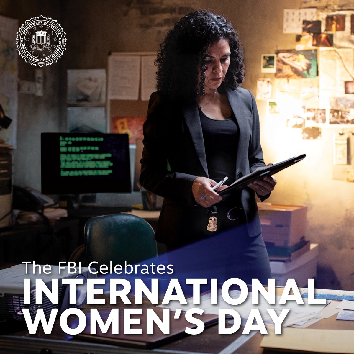 Today, the #FBI celebrates #InternationalWomensDay by recognizing and honoring the expertise and tireless effort women across our agency contribute to the FBI and our country. Thank you for your service, commitment, and the work you do to keep America safe.
