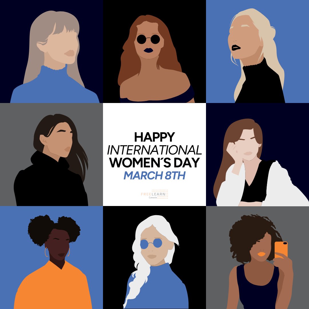 FreeLearnCanada's tweet image. Celebrating all incredible women on International Women&apos;s Day! Thank you for being an essential part of our lives. #IWD2024