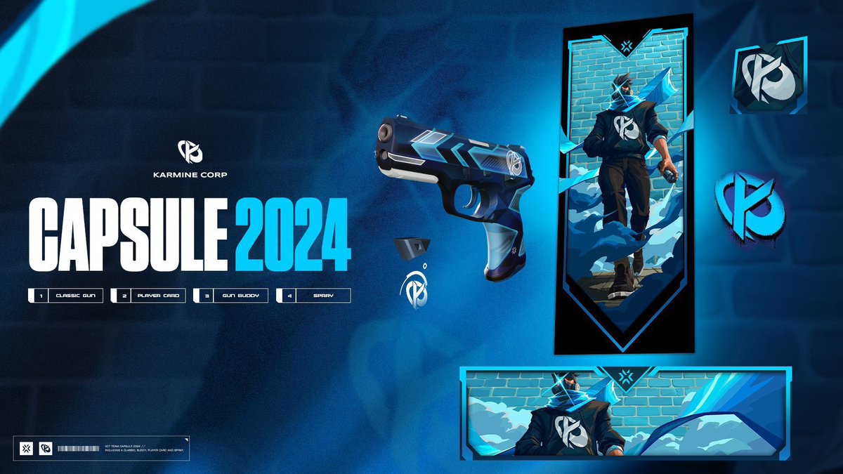 ParlonsEsport's tweet image. 🎁 𝘾𝙊𝙉𝘾𝙊𝙐𝙍𝙎 🎁

C’est une fierté pour l’Esport Français de voir la KC au #VALORANTMasters alors nous avons décidé de vous régaler 🍗💙

Remporte et flex en jeu avec le bundle VCT @KarmineCorp #KCORP ! 🔫

Pour participer : 

➡️ RT + Follow @ParlonsEsport 

TAS le 13/03 🤞