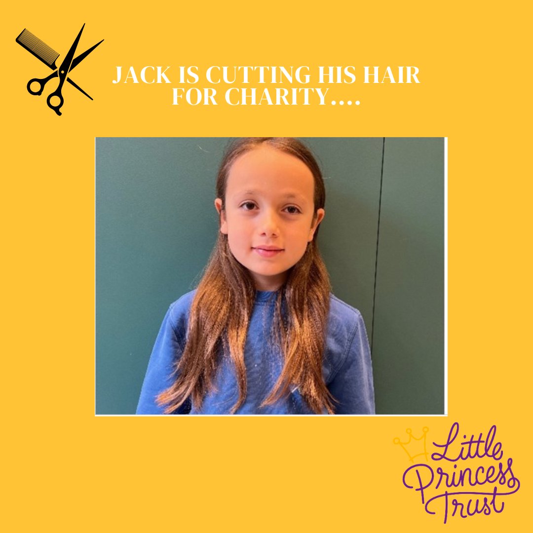 Our publisher's son is cutting his gorgeous long hair for charity!  Please have a read, and donate if you can. justgiving.com/page/michael-l…