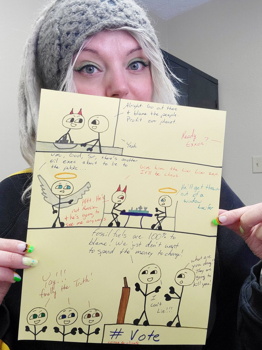 ComicsClimate's tweet image. Comic #FridaysForFuture #ComicsForClimate #exxon #liar #liarliar #FossilFuelsAreKillingUs #GreenEnergy #vote #WeHaveTheTechnology #MyFutureIsntUpForSale #climate #ClimateAction