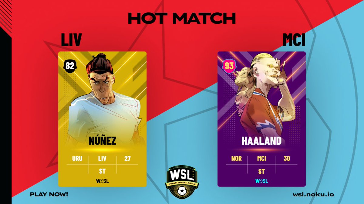 💥HOT MATCH💥

Liverpool vs Manchester City, exciting match in premier league⚽️🔥

New Challenge here 👇 
noku.page.link/challenges