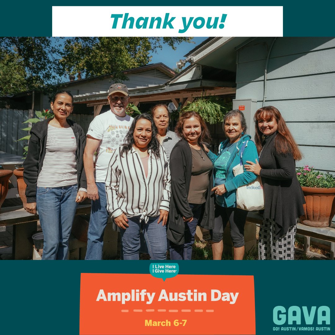 #AmplifyATX has officially come to a close! A big THANK YOU to all of our supporters, residents, staff, and board members for amplifying our work! #AmplifyAustin #ILiveHereIGiveHere (c) 2023 Arazelly Alcazar. Photo courtesy of the Robert Wood Johnson Foundation