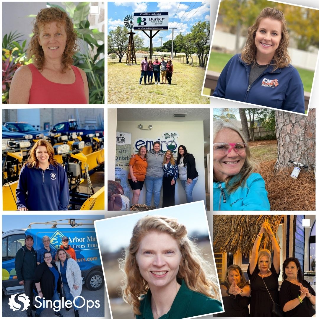 Happy International Women's Day! 

Today, we're celebrating the incredible women in the #GreenIndustry who inspire us daily. Shoutout to some of our amazing SingleOps customers who are leading the way! 

#InternationalWomensDay #WomenInGreen #WomenLeaders  #WomenInBusiness