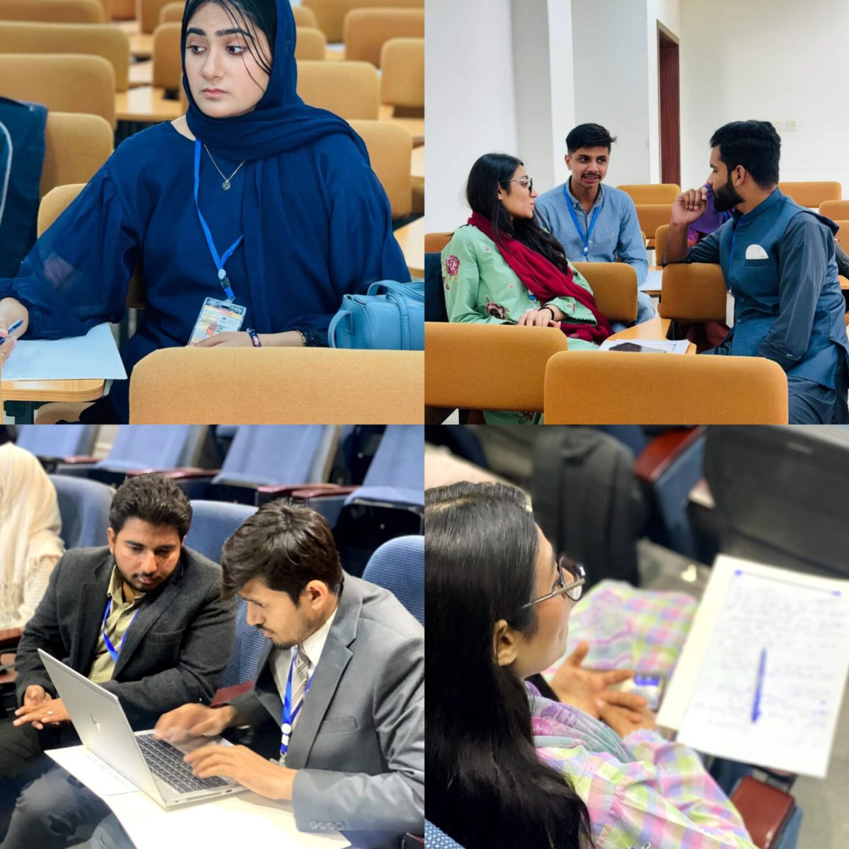 uaf_ypdc's tweet photo. Teams immersed in focused #guidance during #domain-specific #sessions with mentors at the 2nd National Policy Making #Workshop by YPDC! ๐ค Wrapping up the day with enriching interactions and polished policy drafts.
#ypdcuaf #policymakers #nationalcompetition #sectoralequity https://t.co/7r08dvT1Cx