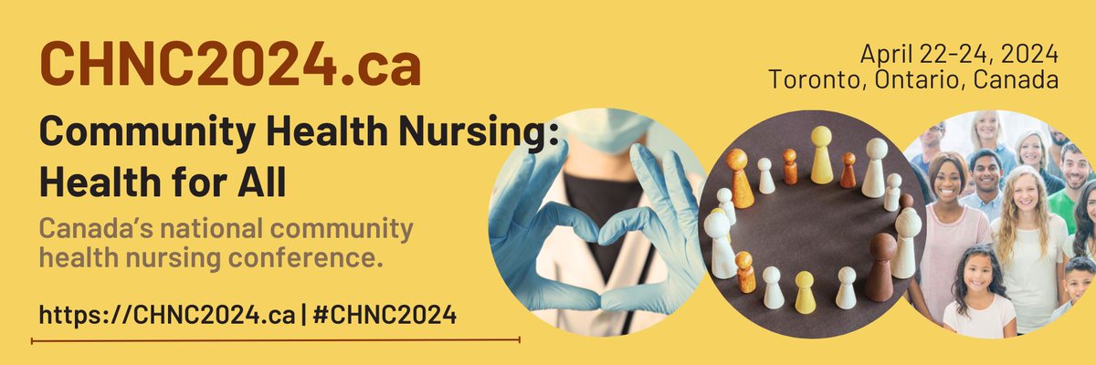Big news! The earlybird deadline for #CHNC2024: Community Health Nursing - Health for All is extended -- CHNC members can save on registration fees through March 15, 2024! Also, don't miss the hotel & travel discount codes: buff.ly/438TtYW @chnig_rnao @RNAO @canadanurses