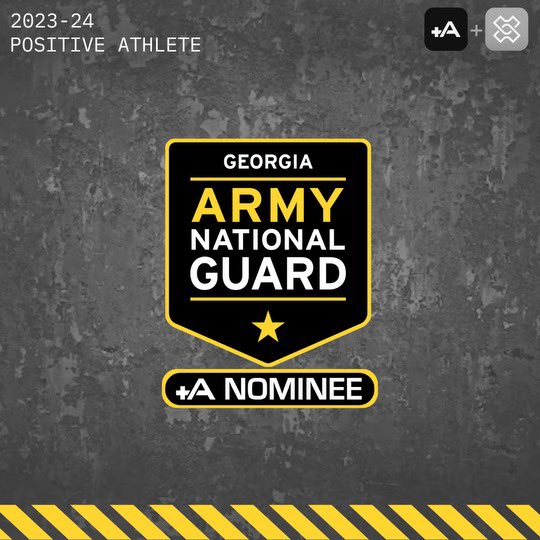 Thankful to be nominated for the 2023-2024 positive athlete award! @Coach_MKemper @CoachJScottIEC @Etowah_Recruits