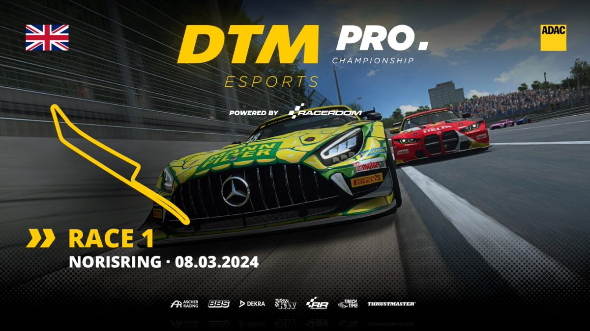 First race in G2 today. A full 6-round season of DTM Esports on RaceRoom. One round almost each Friday for the next 2 months. Racing at Norisring, so a veery short lap where every hundreth counts. Wish me luck 👊 19:30 CET: youtube.com/watch?v=KNmcnl… @G2simracing @G2esports