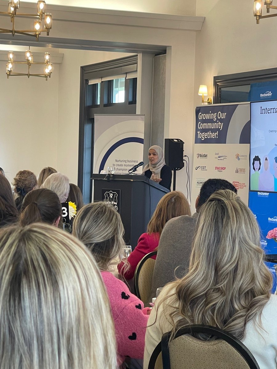 #happyinternationalwomensday. Today our ladies attending a @My_Chamber on Equity and Inclusivity! Thank you ladies for attending, we are proud to have a great handful of women (not all pictured here) as part of our staff! #womenempoweringwomen #InspireInclusivity #womenintrades