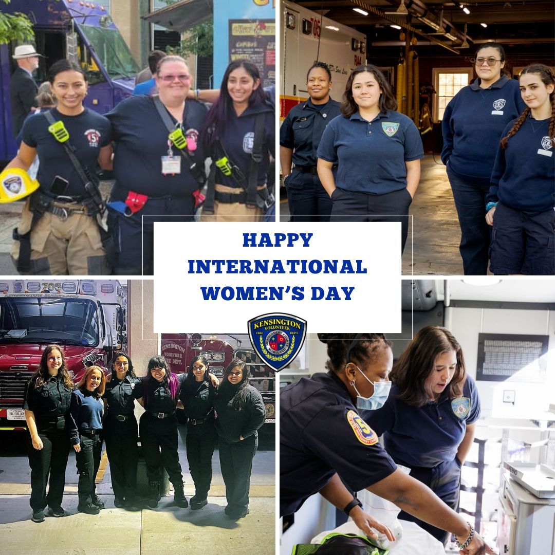 Today for #InternationalWomensDay, we want to spotlight our incredible female volunteers! We thank these strong women for their hard work, dedication, and service to their community. 👩‍🚒💪
