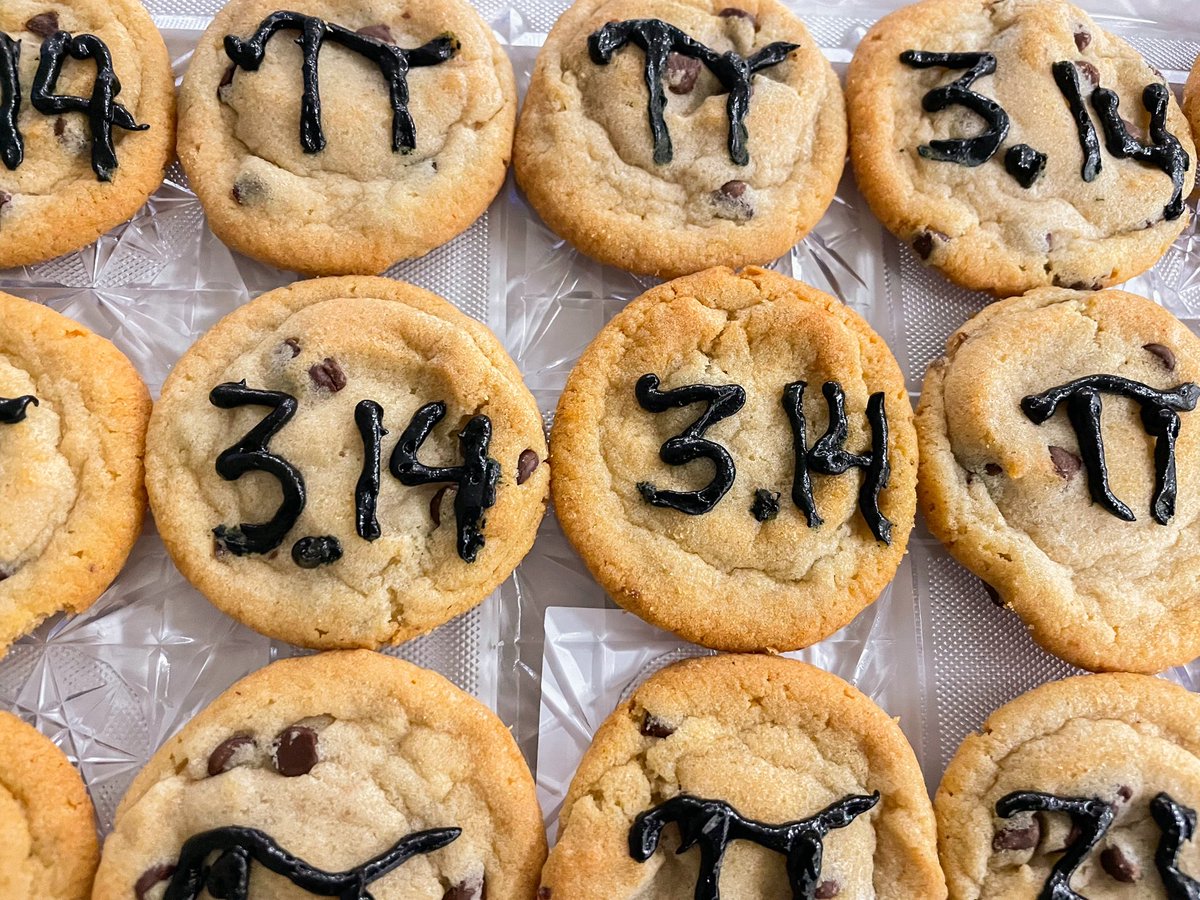 MsFuquasClass's tweet image. We’re celebrating Pi Day early this year!  🥧