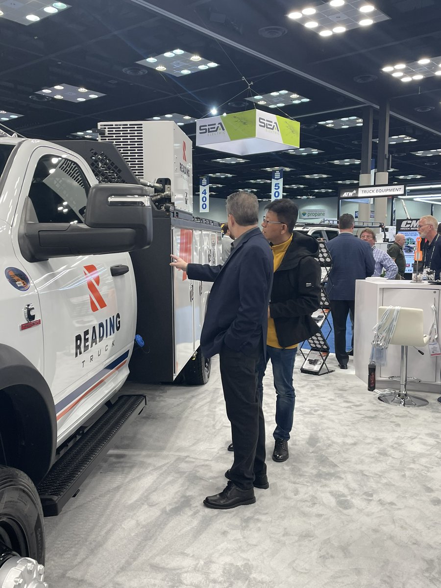 LAST DAY! While #WTW24 winds down, don’t miss the chance to see how we’re collaborating with our #JBPCO business units to innovate in the work truck industry. 

✨Let us know how we can make work easier for you. 

#DrivingInnovationTogether #WorkTruckWeek #ReadingTruck
