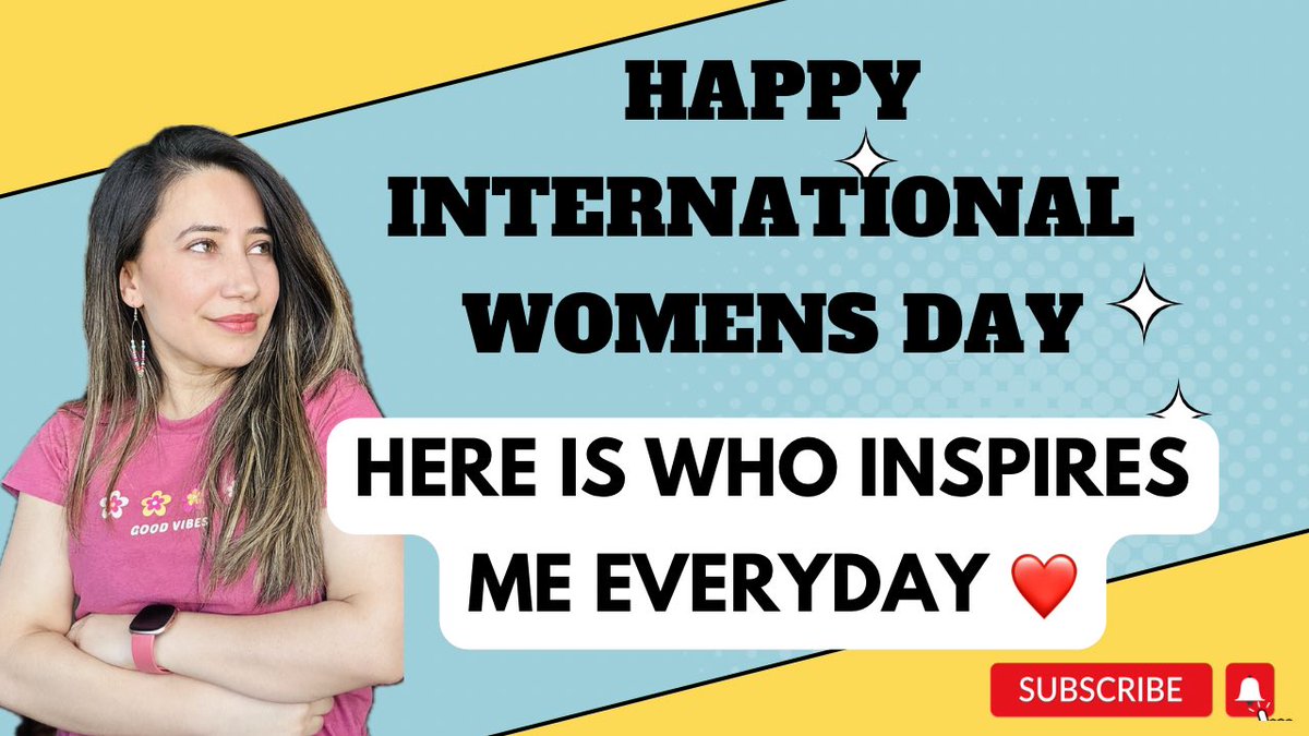 Happy Woman’s Day ❤️
I have shared a bit about my personal Idol, would love to hear about yours too 🙏 #WomensDay 

youtu.be/lEAqiIB6q_M?si…