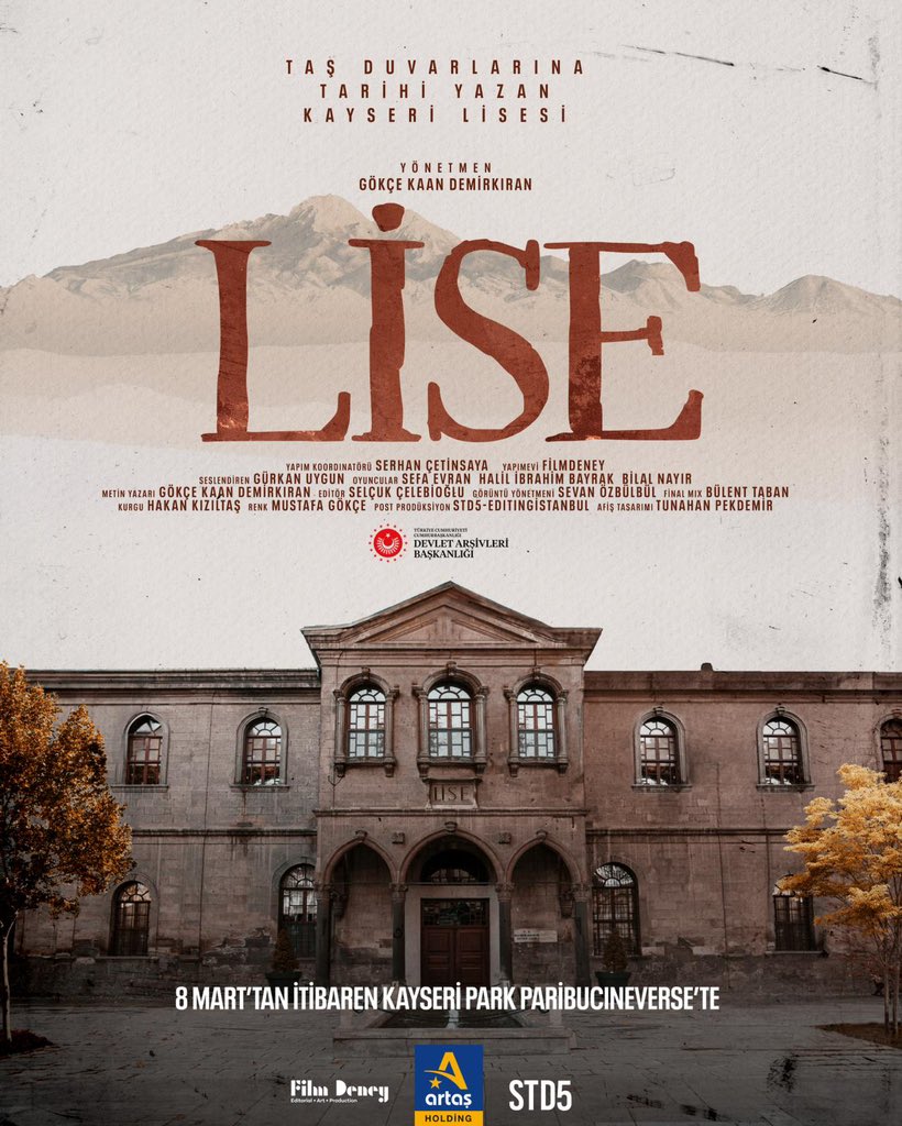 2009’dan beri istediğim bir işti. Sohbet sırasında <a href="/SerhanCetinsaya/">Serhan Çetinsaya</a> destek verebileceğini söyledi. Sadece destek de vermedi bizzat içinde yer aldı. Konu buraya geldi. <a href="/ArtasHolding/">Artaş Holding</a> katkılarıyla LİSE’yi yaptık. Emeği geçenlere bin teşekkür. #KayseriLisesi