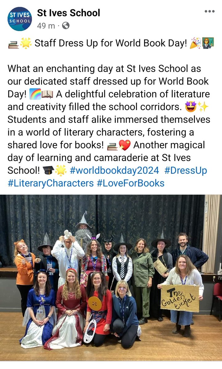 Such a great day at St Ives School <a href="/tpacademytrust/">Truro and Penwith Academy Trust</a>