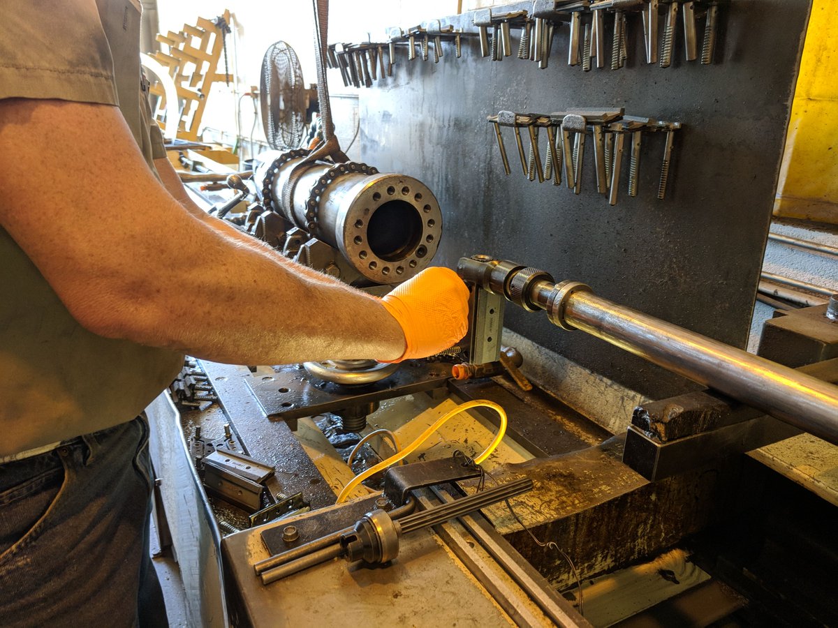 FoleyEngines's tweet photo. That accomplishment of salvaging something, putting it back in the machine & seeing it run as good as new — that’s just awesome.” https://t.co/oMF21V60wf #MachineShip #Rebuild #Welding #ComponentRebuild https://t.co/folvraXZBs