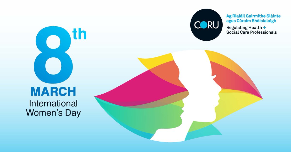This International Women’s Day CORU celebrates the thousands of female health and social care professionals who positively impact the health and wellbeing of so many peoples lives every day. 👏 There are currently 26,961 CORU registered health and social care professionals, of