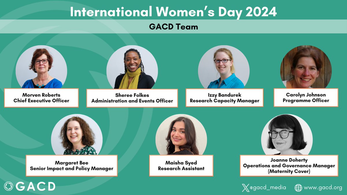 Happy #InternationalWomensDay! Today and everyday, we take pride in celebrating the amazing women in our organisation who drive change, innovation and progress in global health. These inspiring women are making a difference at every level within the GACD & globally. #IWD2024