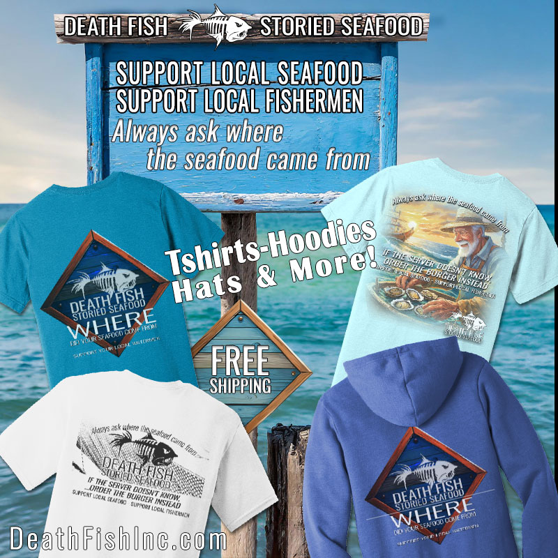 DeathFishOne's tweet image. Show your support for your local fishermen and small-scale fisheries. 

Storied Seafood is knowing where your seafood comes from and creates a Boat to Plate traceability allowing you to track the journey of your seafood.
Always ask where the seafood came from.

This awareness…