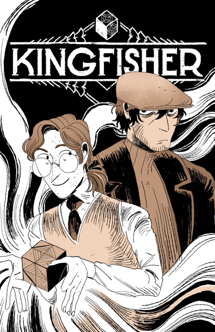 Do you like queer romance with a fun mystery and healthy dose of horror?
Check out my webcomic Kingfisher, an occult mystery series set in the 1920s!
We have 250 pages of reality shifting puzzle boxes, dubious cocktails, and immensely slow burn romance!
https://t.co/NuzfZwZ8VU 
