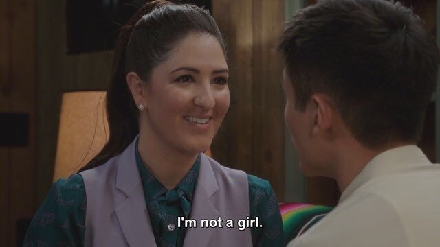 memilies's tweet photo. I have seen several corporate "happy international women's day to our non binary teammates" today and guys it's right in the fucking name. https://t.co/hJzf9JvkEh