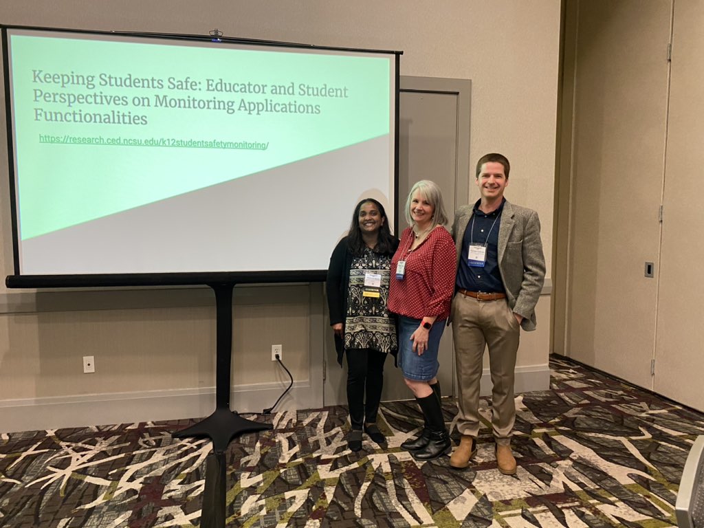 Great job @FridayInstitute with monitoring applications presentation @OLR_NCDPI @NCCollaboratory @jenicornwork #researchpracticepartnerships