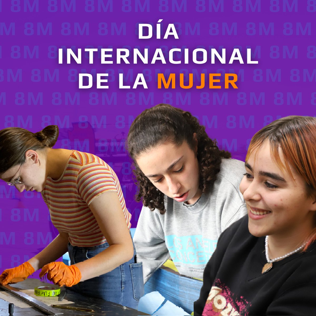 Hoy es 8 de marzo, el Día Internacional de la Mujer ♀️

Se conmemora a las mujeres, en el pasado y en el presente, que lucharon y siguen luchando para conseguir la igualdad social, jurídica y laboral 💪🏻

¡¡Feliz día y a seguir luchando!!💖👊🏻