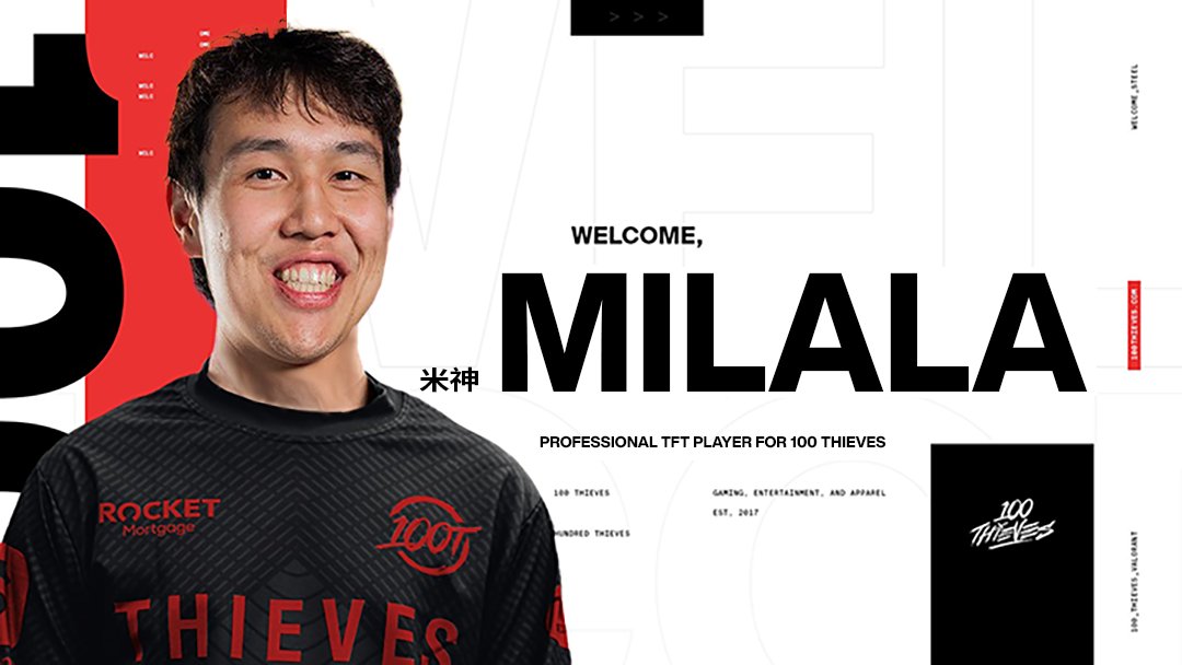 The Set 10 GOAT has a new look.  

Welcome <a href="/milalatft/">milala</a> to 100 Thieves. 

#100T