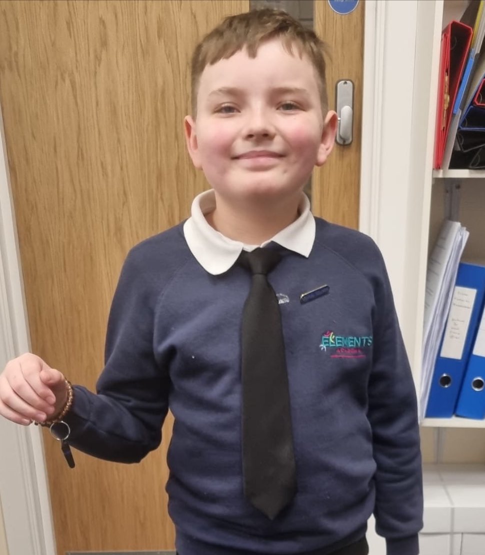 Our Deputy Head of the School Council has been on a mission to spread positivity today.

This young person demonstrates all of our Academy expectations every day. 

An absolute star ⭐️ and a credit to his family! 😀

#schoolcouncil #TeamElements