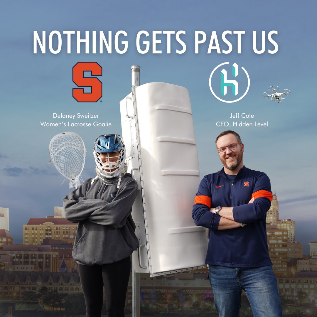hiddenlevelinc's tweet photo. We’re excited to team up with @Cuse Women’s Lacrosse goalie, Delaney Sweitzer. Delaney recently visited with the Hidden Level #team to talk about various topics and have some fun around the office. More to come, soon!
#NothingGetsPastUs
#Defense
#SafetyThroughSensing
#Syracuse https://t.co/C86PvYug6u