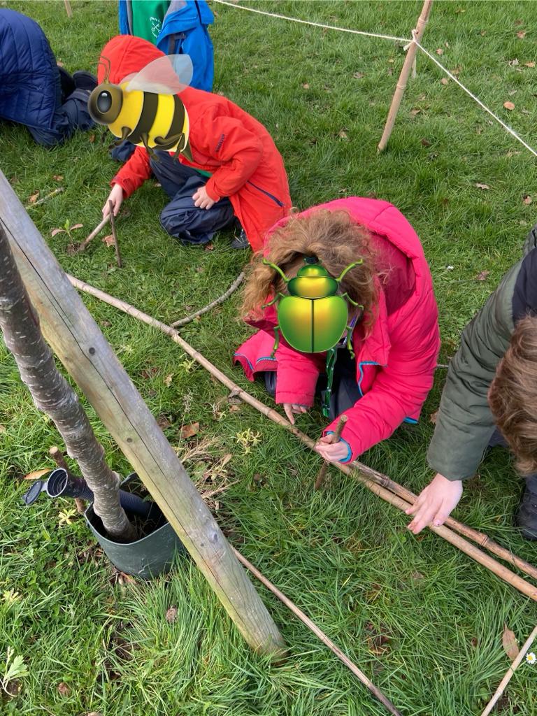 Green Shoots nursery children mastering work with tools & Y4 pupils continuing their plans for a wildflower meadow. Busy busy 🐝 🐝 @EcoSchools @RHSSchools @Artsmarkaward @EarlyExcellence #schoolgardens #outdoorlearning #sustainability #GlobalGoals #EYFS #Y4