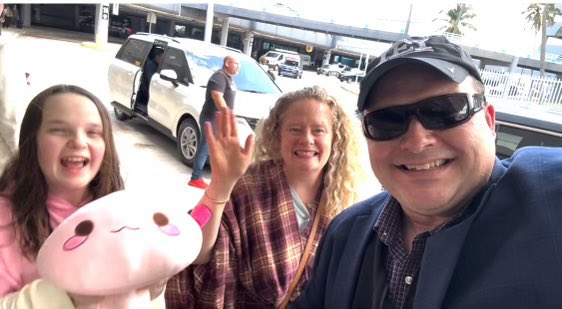 Just landed in San Juan for Spring Summit with these stowaways! Excited for this course on negotiation and persuasion we will all take together during our workshops. Also excited for our service work in the field tomorrow and our wellness activity Sunday! #ieifamily