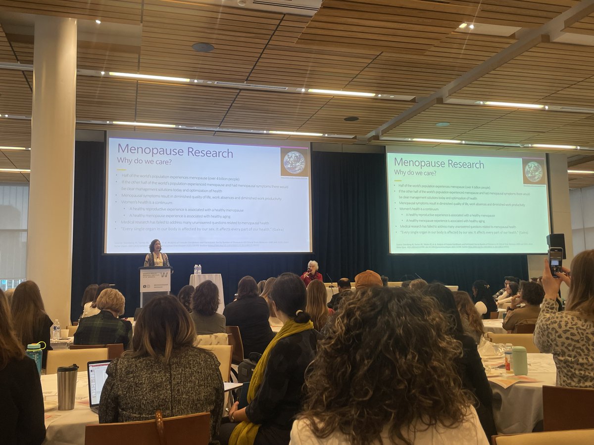 Delighted to join other researchers at the Annual Women’s Health Research Symposium @WomensResearch on #InternationalWomensDay. Starting strong with Dr. Susan Reed #WHRIsym24