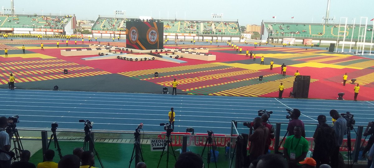 AndrewsAkavani's tweet photo. Opening Ceremony of the 13th African Games , Accra 2023 is underway at the University of Ghana stadium.
#Ahotor 92 .3 fm
@AhotorSports
@Ahotor923_fm https://t.co/bOACmV6osO
